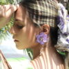 ARETES - EARRINGS - HECHO A MANO - HANDMADE - CLAUDIA - EMPAPELARTE